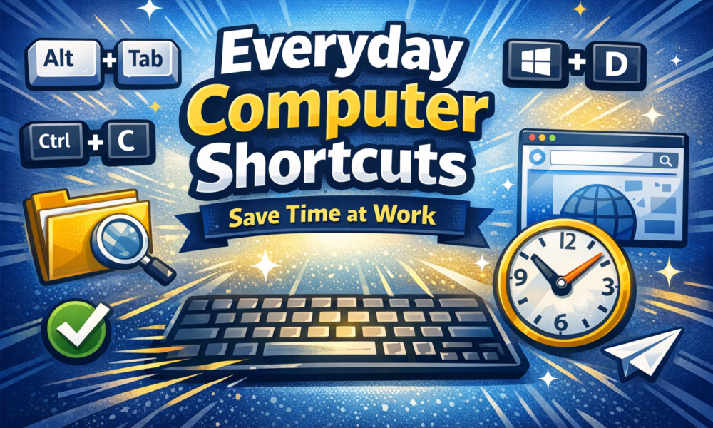 Everyday Computer Shortcuts That Save Time at Work