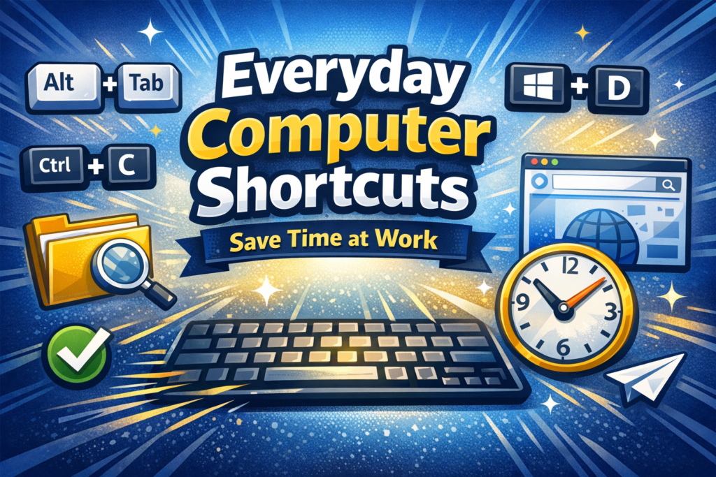Everyday Computer Shortcuts That Save Time at Work