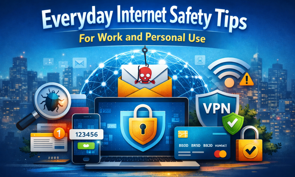 Everyday Internet Safety Tips for Work and Personal Use
