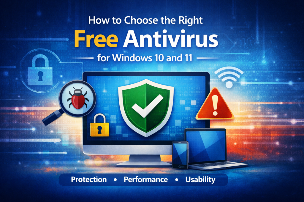 How to Choose the Right Free Antivirus for Windows 10 and 11