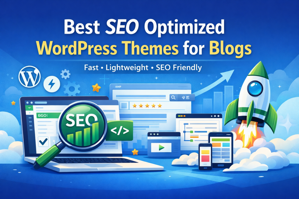 Top 8 SEO-Optimized WordPress Themes for Blogs